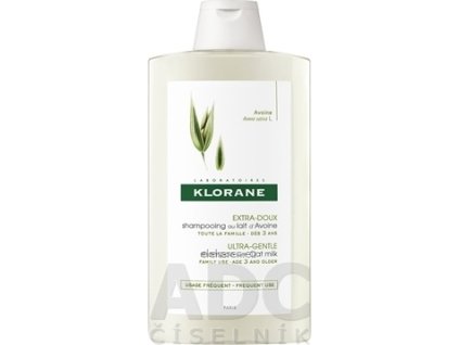 KLORANE SHAMPOOING AU LAIT D'AVOINE - 1x400 ml