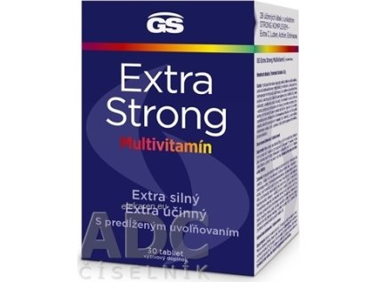 GS Extra Strong Multivitamín - 1x30 ks