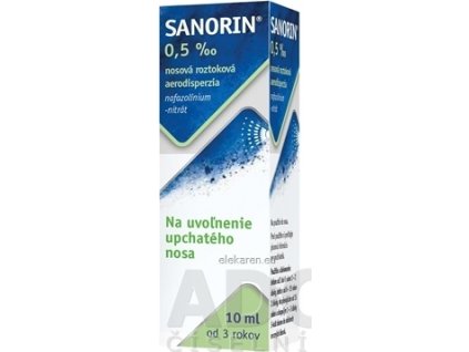 SANORIN 0,05% AER NAO 1X10ML