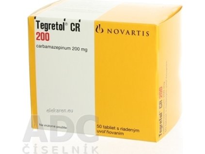 TEGRETOL CR 200 TBL MOD 50X200MG