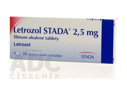 Letrozol STADA 2,5 mg filmom obalené tablety - 1x30 ks