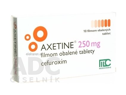 AXETINE 250 mg - 1x10 ks