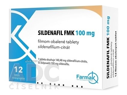 SILDENAFIL FMK 100 mg - 1x8 ks