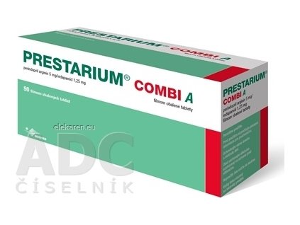 PRESTARIUM COMBI A - tbl flm 5 mg/1,25 mg (obal PP biely) 3x30 ks (90 ks)