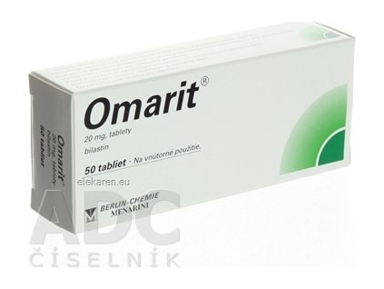 OMARIT 20MG TBL 50