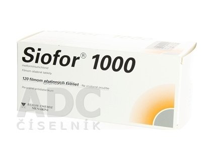 SIOFOR 1000 TBL FLM 120X1000MG