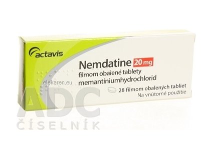 Nemdatine 20 mg filmom obalené tablety - 1x28 ks