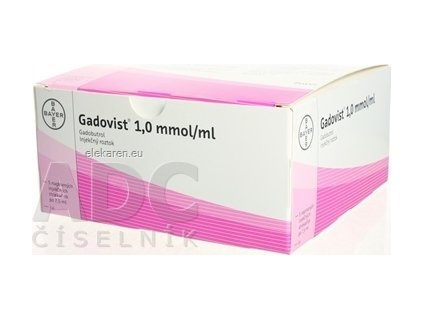 GADOVIST SOL INJ 5X7,5ML(NAP.I.STR.