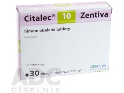 CITALEC 10 ZENTIVA TBL FLM 30X10MG