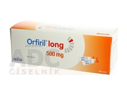 ORFIRIL LONG 500 mg - 1x100 ks