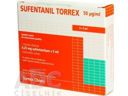 Sufentanil Chiesi 50 µg/ ml - 5x5 ml