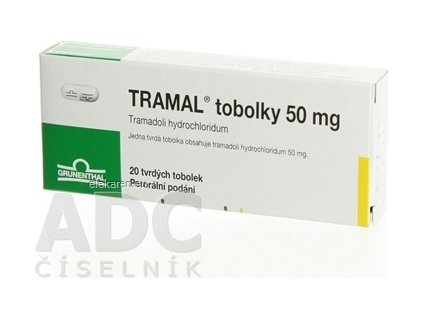TRAMAL tvrdé kapsuly 50 mg - 1x20 ks