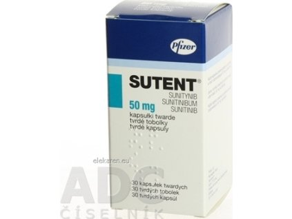 Sutent 50 mg tvrdé kapsuly - 1x30 ks