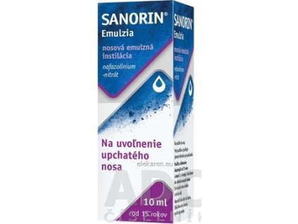 SANORIN emulzia - 1x10 ml