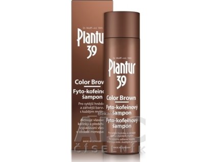 Plantur 39 Color Brown Fyto-kofeínový šampón - 1x250 ml