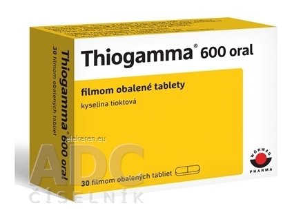 THIOGAMMA 600 ORAL - 1x30 ks
