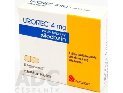 Urorec 4 mg tvrdé kapsuly - 1x30 ks