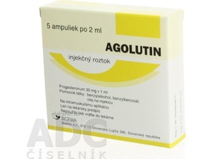 AGOLUTIN INJ 5X2ML/60MG