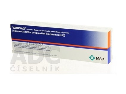 VARIVAX PLV IUL 1X3ML/MIN1350PFU/0,