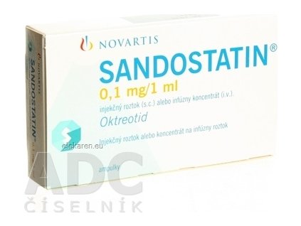 SANDOSTATIN 100 mcg/1 ml - 5x1 ml