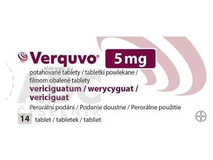 Verquvo 5 mg - 1x14 ks