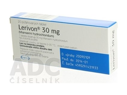 LERIVON 30 mg - 1x20 ks