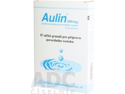 AULIN 100 mg granulát - 1x15 ks