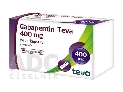 Gabapentin-Teva 400 mg - 1x50 ks