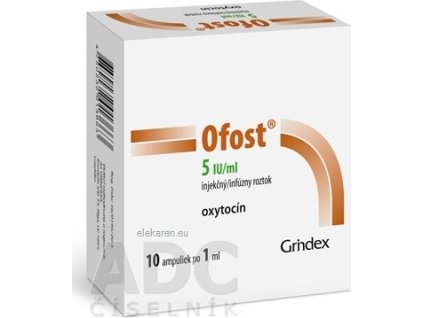 Ofost 5 IU/ml injekčný/infúzny roztok - 10x1 ml