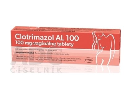 Clotrimazol AL 100 - 1x6 ks