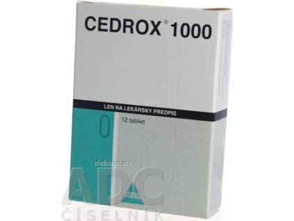 CEDROX 1000 - 1x12 ks