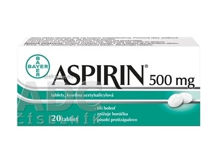 Aspirin 500 mg - 1x20 ks