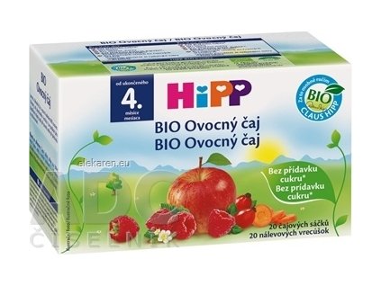 HIPP CAJ BIO OVOCNY N.S.20X2G