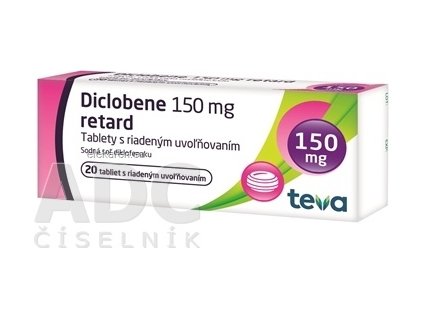 DICLOBENE 150MG RET TBL MOD 20X150M