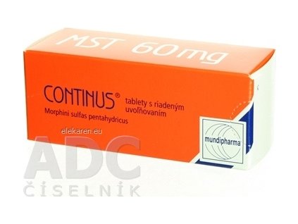 MST CONTINUS 60 mg - 1x60 ks