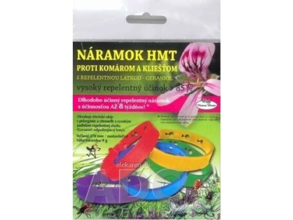 Náramok HMT proti komárom a kliešťom - 1x1 ks