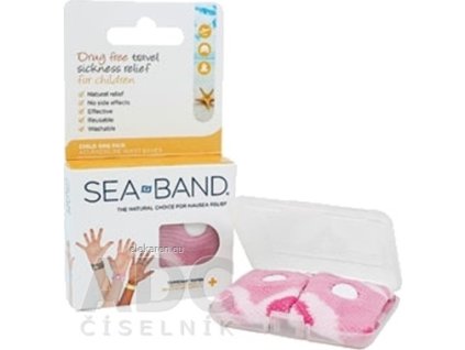 SEA BAND akupresúrne náramky detské - 1x2 ks