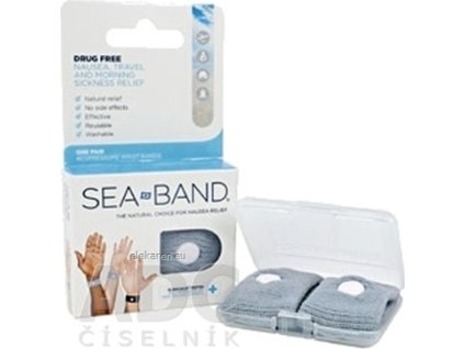 SEA BAND akupresúrne náramky pre dospelých - 1x2 ks