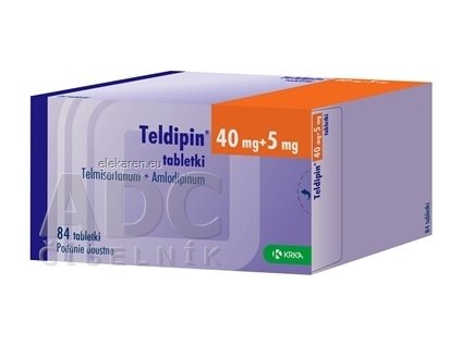 Teldipin 40 mg/5 mg - 1x84 ks