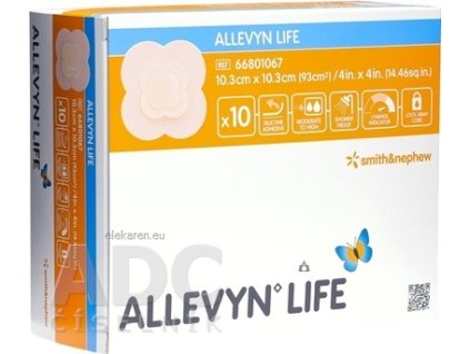 ALLEVYN LIFE Krytie na rany - 1x10 ks