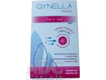GYNELLA Natal Ferti Gel - vaginálny gél, jednorázový aplikátor 6x5 ml (30 ml)