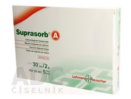 Suprasorb A Tamponáda - 1x5 ks