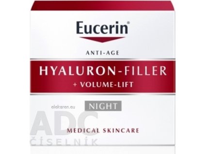 Eucerin HYALURON-FILLER+Volume-Lift Nočný krém - 1x50 ml