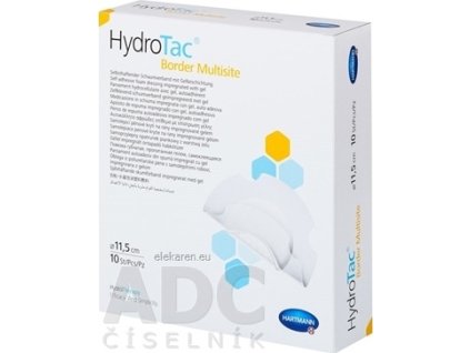 HydroTac Border Multisite Krytie na rany penové - 1x10 ks