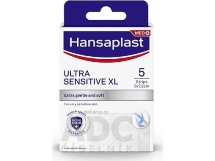 Hansaplast ULTRA SENSITIVE XL extra soft - 1x5 ks