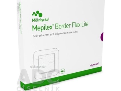 Mepilex Border Flex Lite 7,5x7,5 cm - 1x5 ks