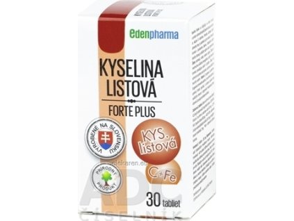 EDENPharma KYSELINA LISTOVÁ forte plus - 1x30 ks