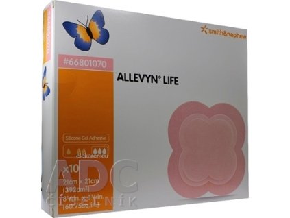 ALLEVYN LIFE Krytie na rany - 1x10 ks