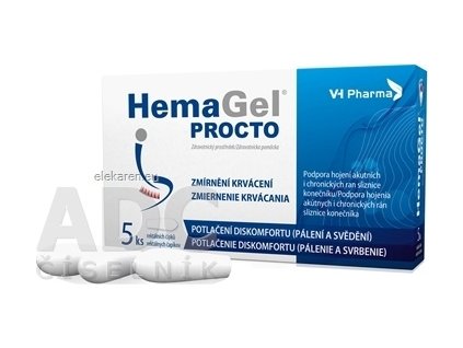 HemaGel PROCTO - 1x5 ks