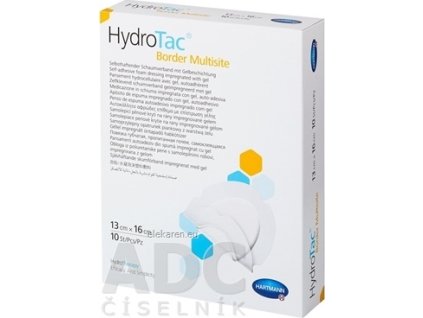 HydroTac Border Multisite Krytie na rany penové - 1x10 ks